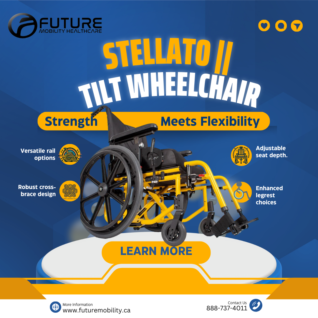 Stellato tilt wheelchair flyer